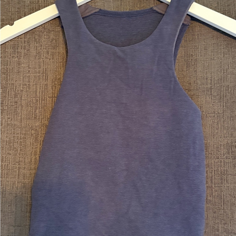 Manduka crop top blue